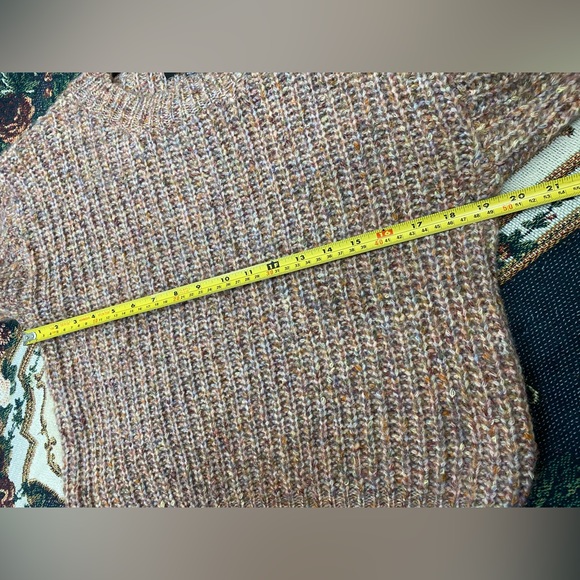 Lulus Wool blend Chunky knit Sweater Women’s Small Balloon Sleeve Boho Fall Cozy - Picture 6 of 10